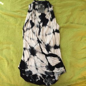 Drapey Tie Dye Sleeveless Shirt