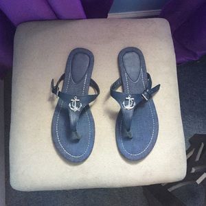 Anchor Flip Flops