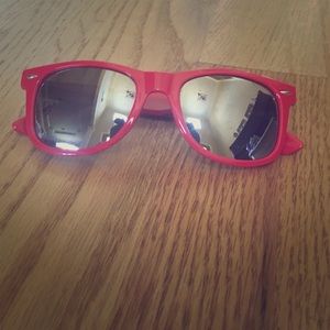 Red Alpha Chi Omega sunglasses