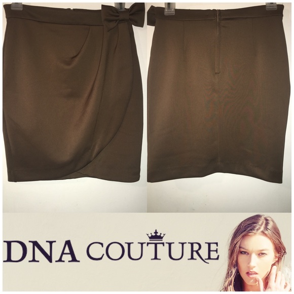 DNA Couture Mocha Brown Skirt
