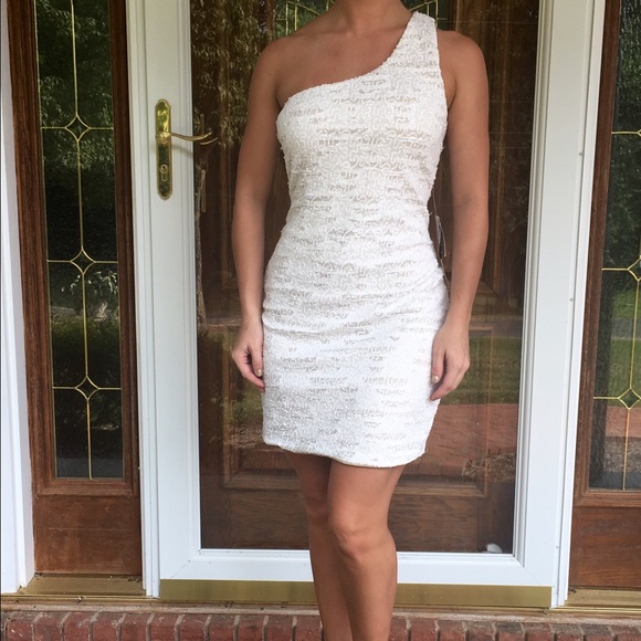 Sequined cocktail dress