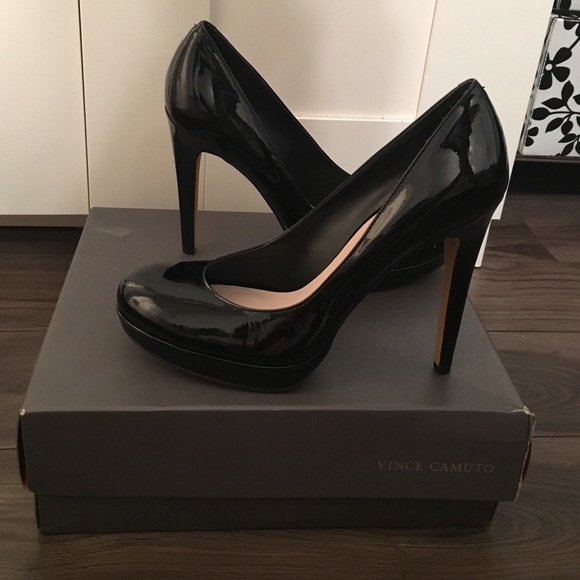 Patent Black Vince Camuto Sarika Pumps