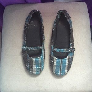 Plaid Flats
