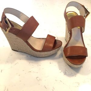 Michael Kors Espadrille Wedge Sandal Size 7.5