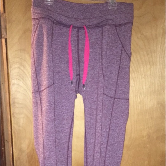 lululemon athletica Pants - Burgundy Lululemon joggers