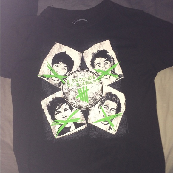 5 seconds of summer shirt