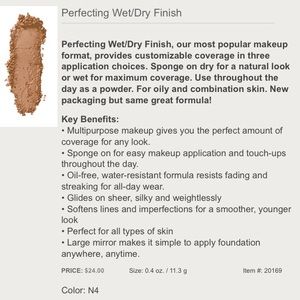 Perfecting Wet/Dry Finish Foundation N4