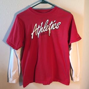 Kids Adidas Layered Long Sleeve Tee