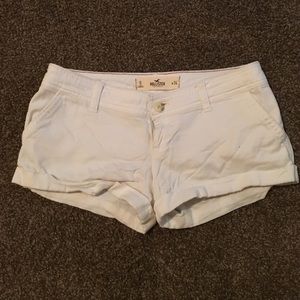White Hollister Shorts