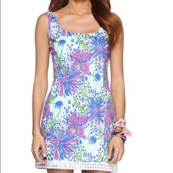 Lilly Pulitzer "in the garden" shift dress