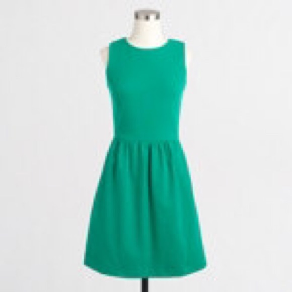 J Crew green daybreak dress NWT