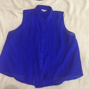 Electric Blue top