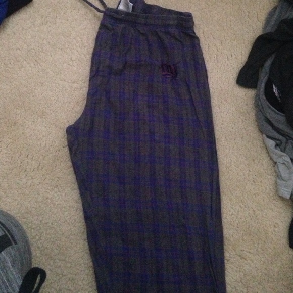 New York Giants flannel pants
