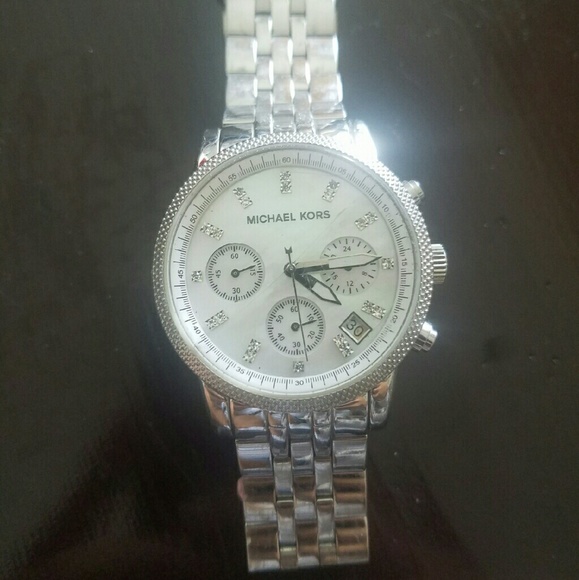 Michael Kors Mother of Pearl Watch