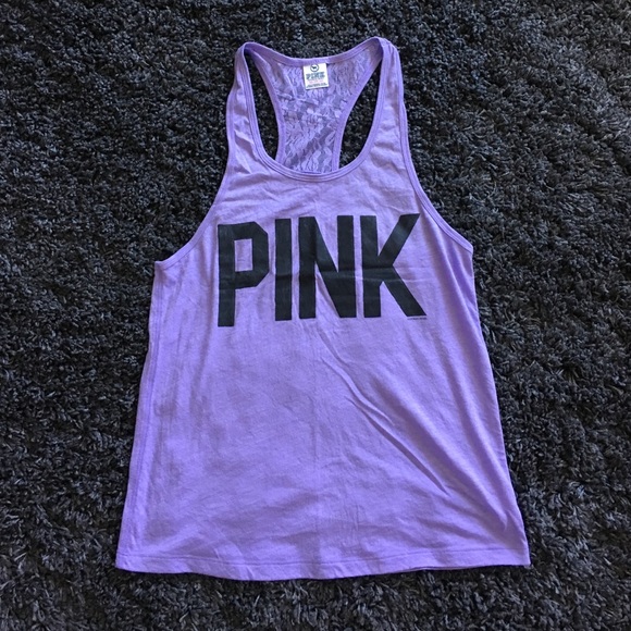 VS PINK Tank with Lace - RESERVED