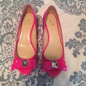 Kate Spade peep toe shoes