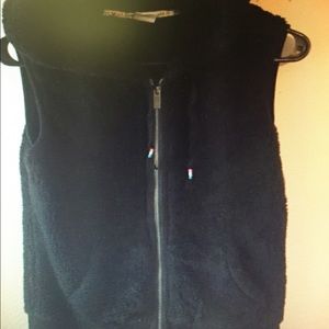 ROXY fleece black vest