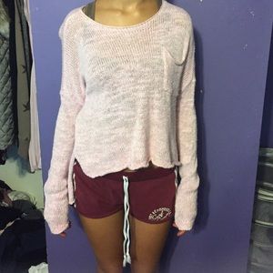 cropped sweater