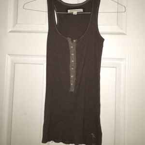 Button up tank top