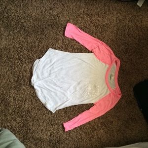 White and pink top