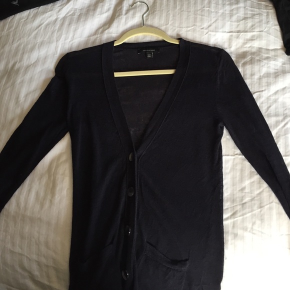 MOVING SALE - Navy Blue Ann Taylor sweater