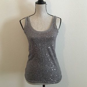 Sequin J. Crew tank