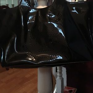 EUC Tory Burch patent leather tote