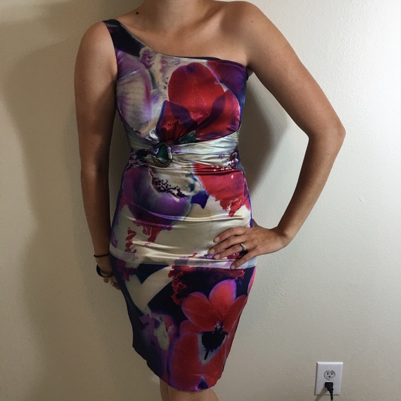 🚨CLEARENCE🚨Roberto Cavalli One Shoulder dress