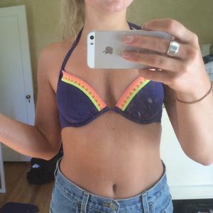Victoria's Secret push-up swim suit top