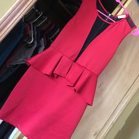 Red dress