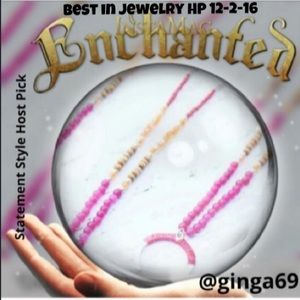 Gorgeous handmade necklaces 4 available .