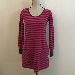 Anthropologie striped tunic