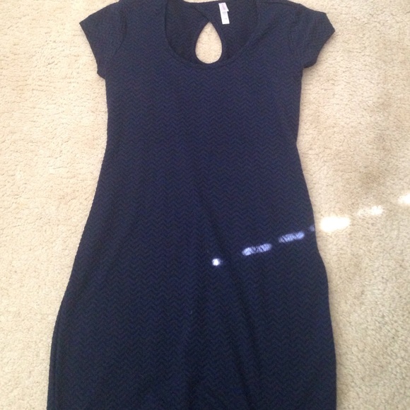 Blue dress