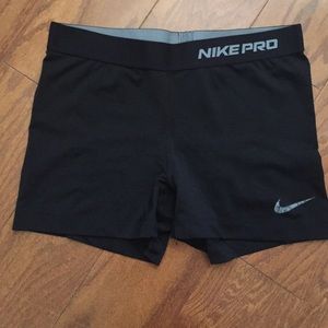 Nike Pro compression shorts