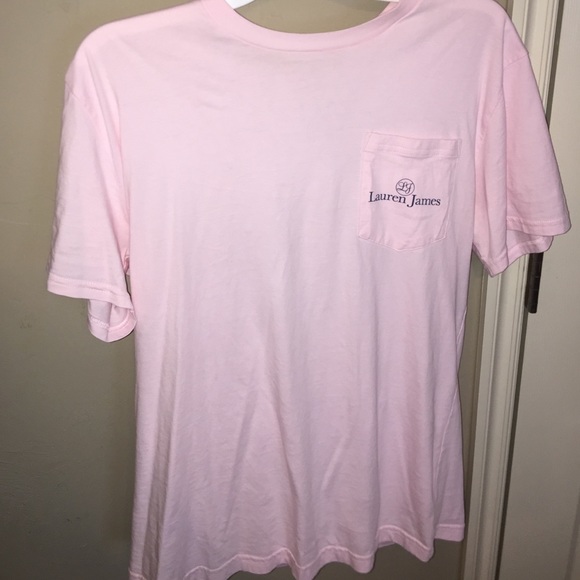 Lauren James pink t shirt!