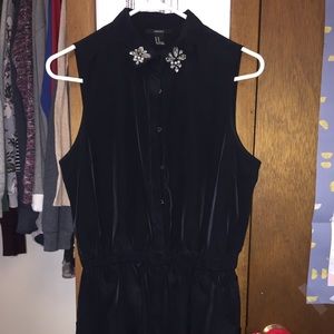 Forever 21 Satin Romper