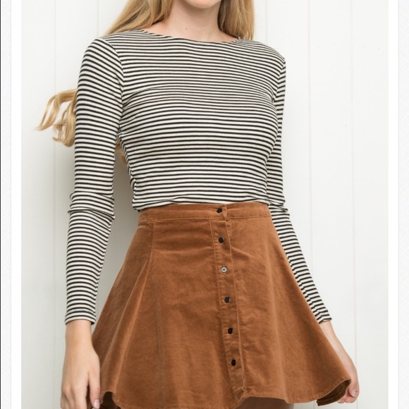 Corduroy Brandy Melville skirt