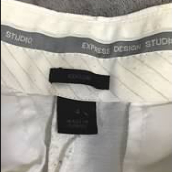 White Khaki Pants - Picture 2 of 2