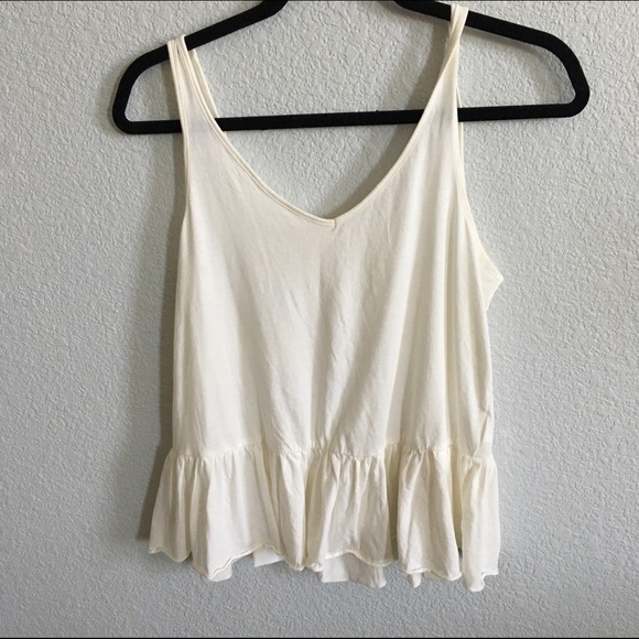 Peplum tank