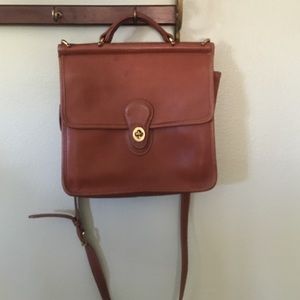 Vintage Brown Coach Willis Bag