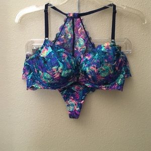 Bra and panty set Rare !!