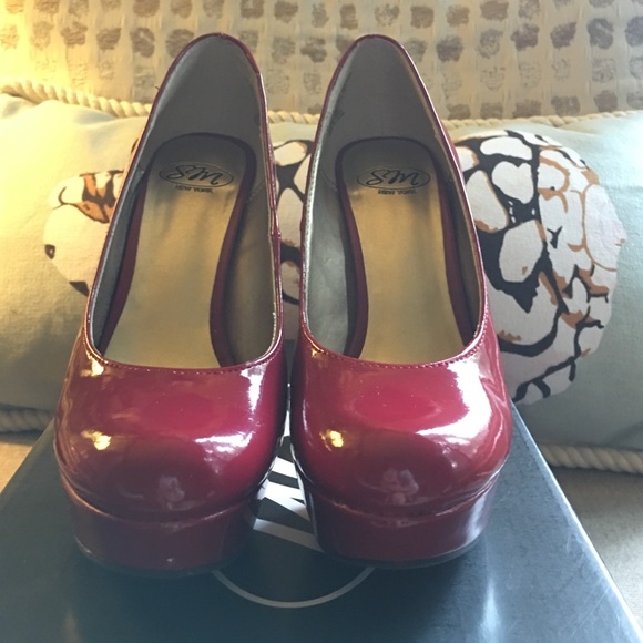 👠👠Red patent leather heels - Picture 1 of 4