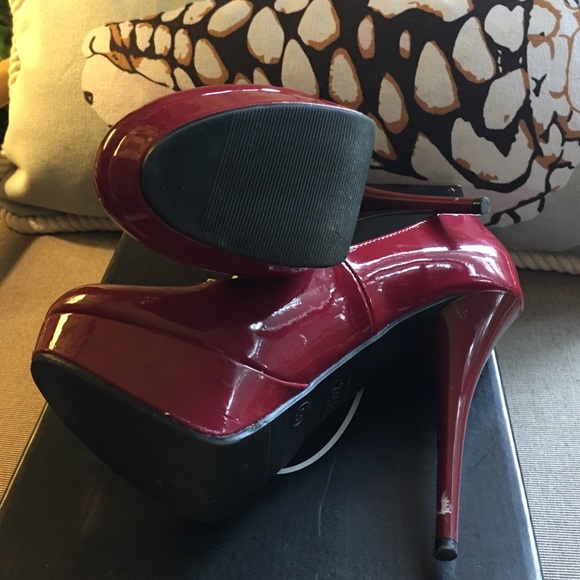 👠👠Red patent leather heels - Picture 4 of 4