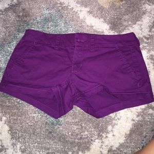 American eagle Plum color shorts