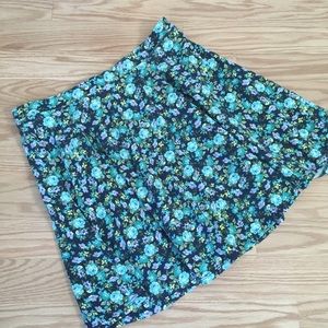 Floral Skater Skirt
