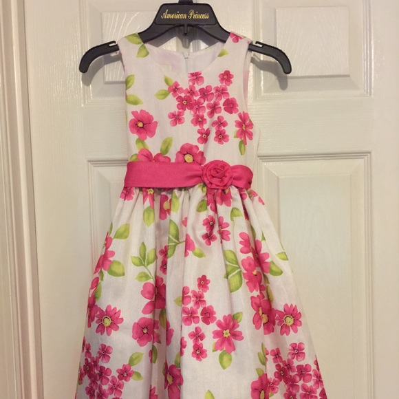 White Dress Girls Size 7