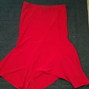 Burgundy Skirt