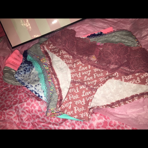 Lot of 5 VS/PINK panties. New with tags, XS/S💕 - Picture 1 of 4
