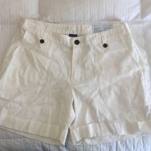 Cream Patagonia shorts
