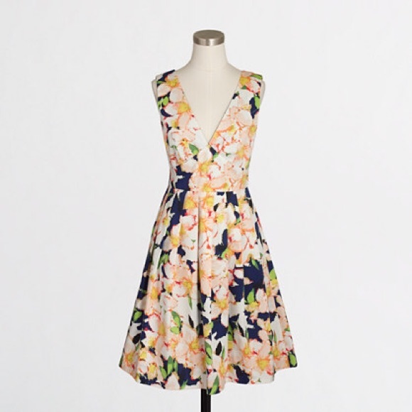 🎈1DaySale🎉 J.Crew Floral Dress, Size 6, NWT
